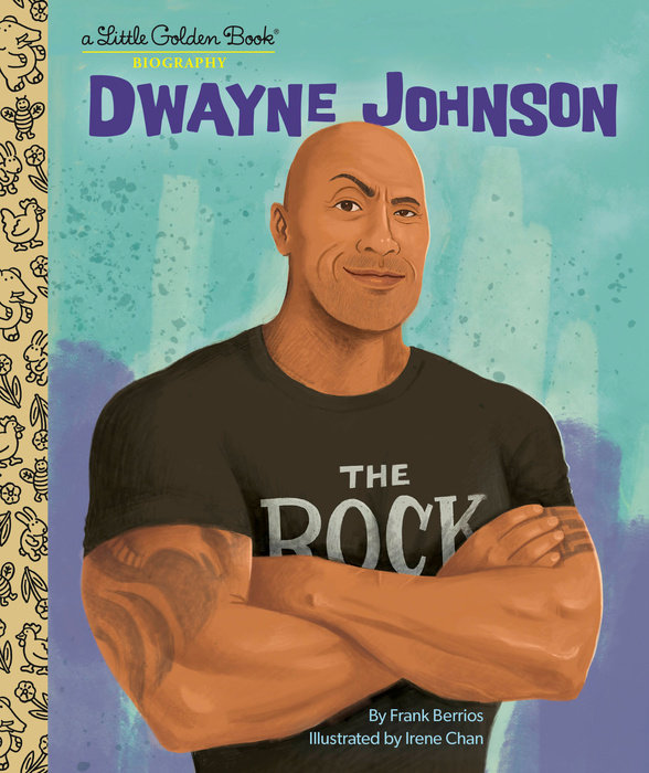 Cover of Dwayne Johnson: A Little Golden Book Biography