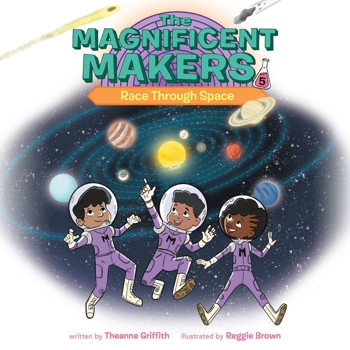 The Magnificent Makers #5: Race Through Space Cover