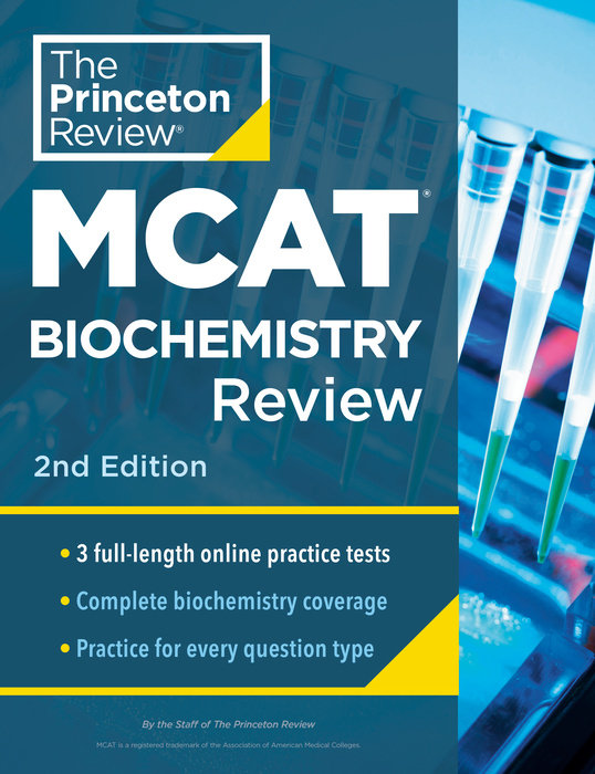 Cover of Princeton Review MCAT Biochemistry Review, 2nd Edition
