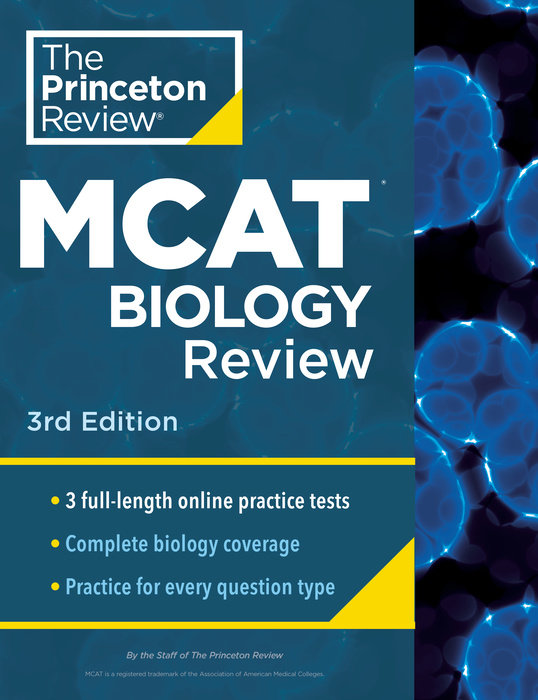 Cover of Princeton Review MCAT Biology Review, 3rd Edition