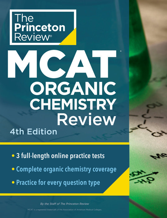 Cover of Princeton Review MCAT Organic Chemistry Review, 4th Edition