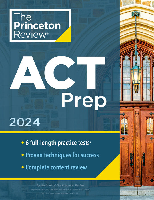 Cover of Princeton Review ACT Prep, 2024