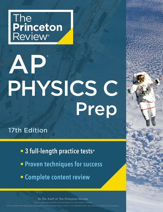 Cover of Princeton Review AP Physics C Prep, 17th Edition