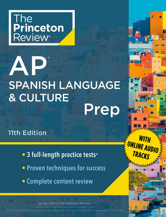 Cover of Princeton Review AP Spanish Language & Culture Prep, 11th Edition