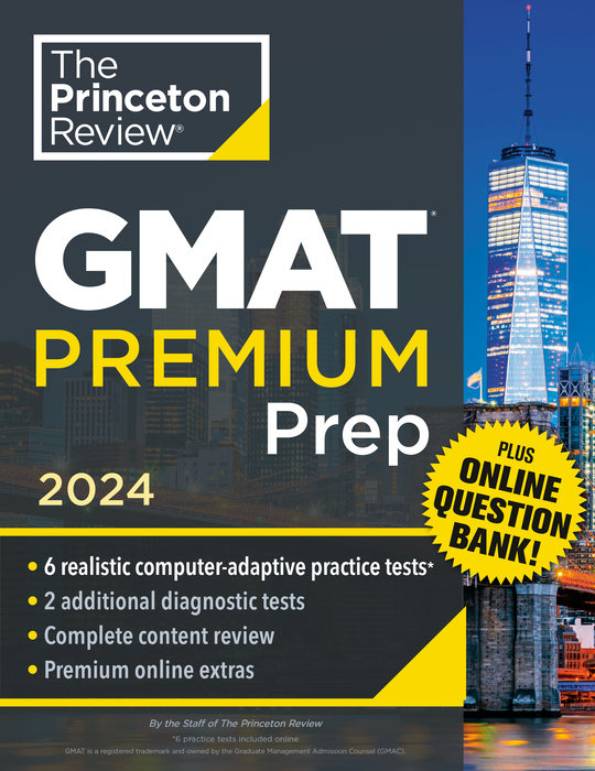 Cover of Princeton Review GMAT Premium Prep, 2024