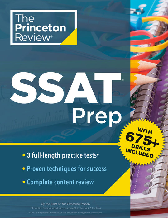 Cover of Princeton Review SSAT Prep
