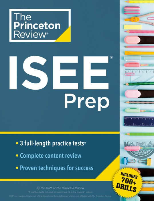 Cover of Princeton Review ISEE Prep