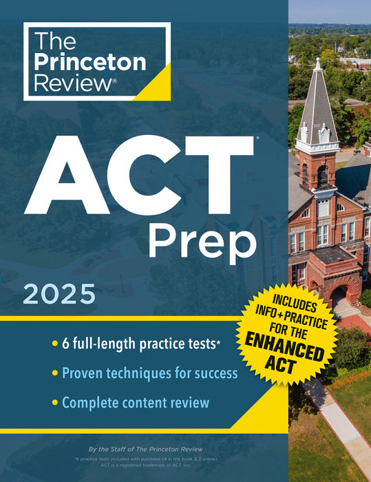 Cover of Princeton Review ACT Prep, 2025