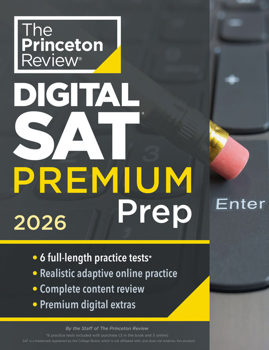 Cover of Princeton Review Digital SAT Premium Prep, 2026