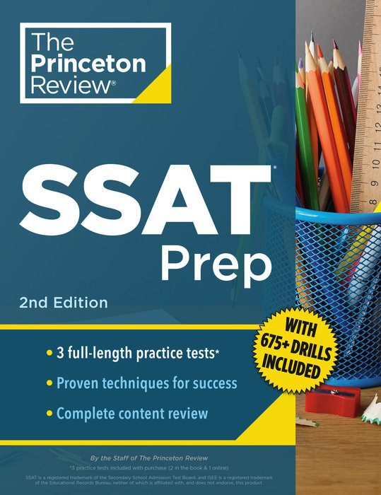 Cover of Princeton Review SSAT Prep, 2nd Edition