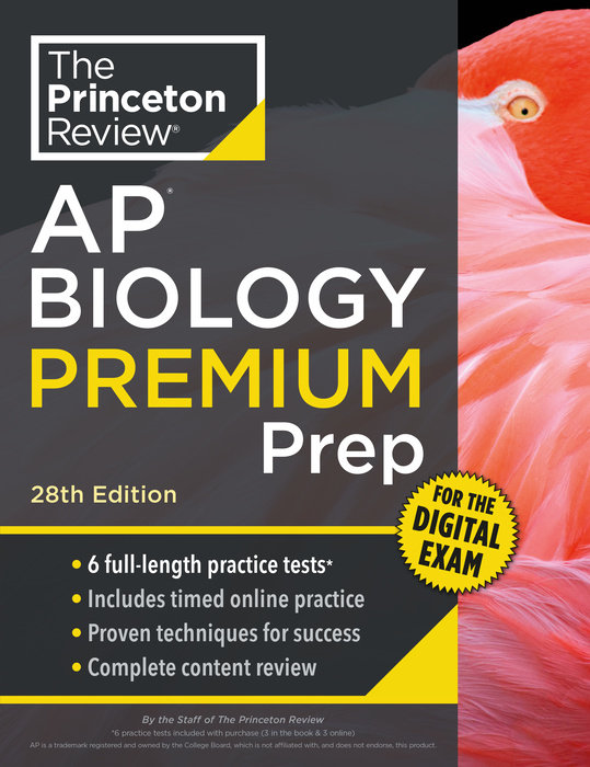 Cover of Princeton Review AP Biology Premium Prep, 28th Edition