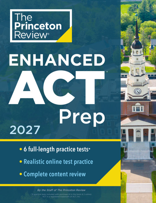 Cover of Princeton Review Enhanced ACT Prep, 2027