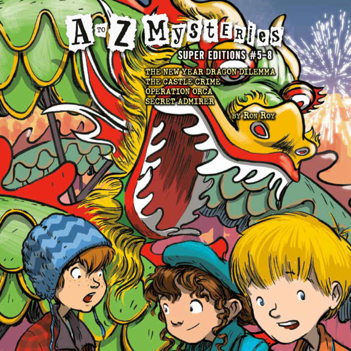 A to Z Mysteries Super Editions #5-8 Cover
