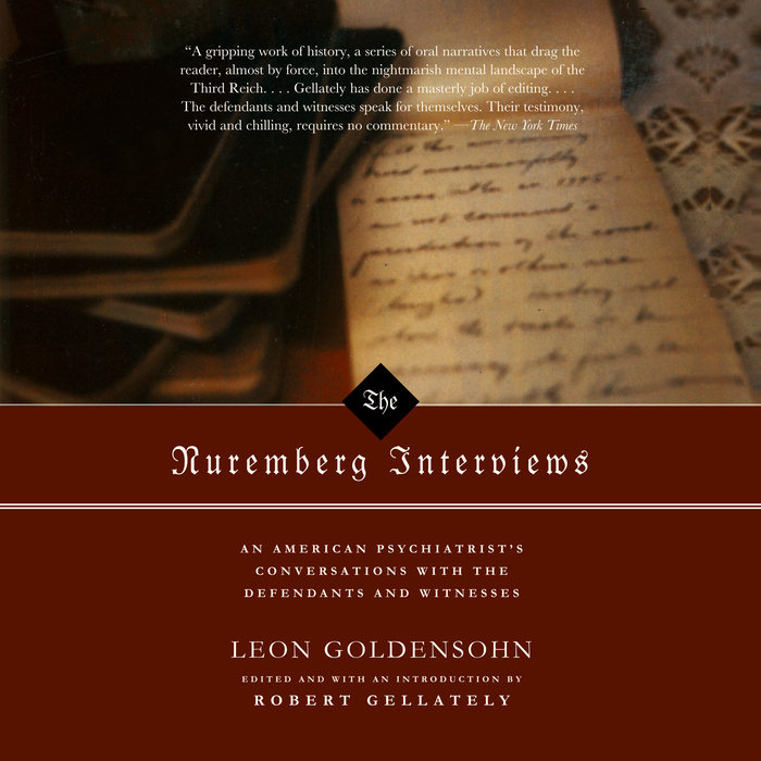 The Nuremberg Interviews Cover