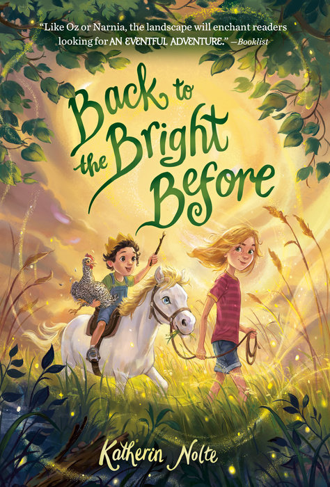 Cover of Back to the Bright Before