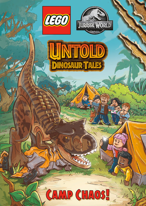Cover of Untold Dinosaur Tales #2: Camp Chaos! (LEGO Jurassic World)