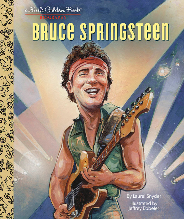 Cover of Bruce Springsteen A Little Golden Book Biography