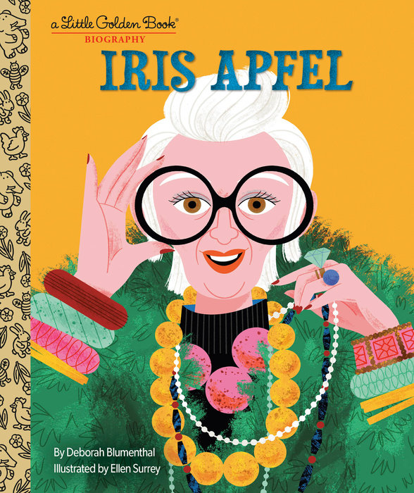 Cover of Iris Apfel: A Little Golden Book Biography