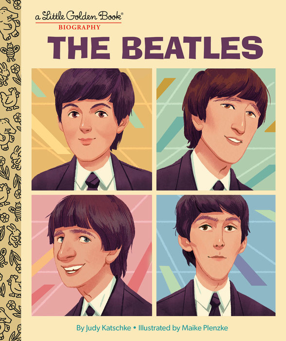 Cover of The Beatles: A Little Golden Book Biography