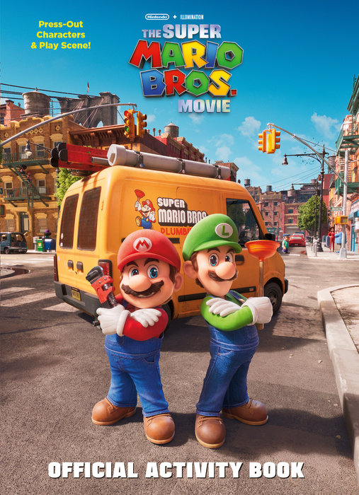Cover of Nintendo® and Illumination present The Super Mario Bros. Movie Official Activity Book
