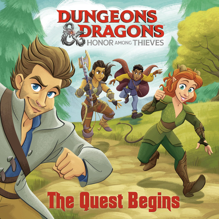 Cover of The Quest Begins (Dungeons & Dragons: Honor Among Thieves)