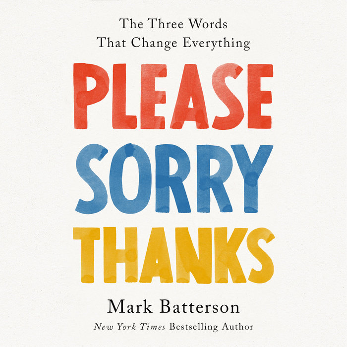 Please, Sorry, Thanks Cover