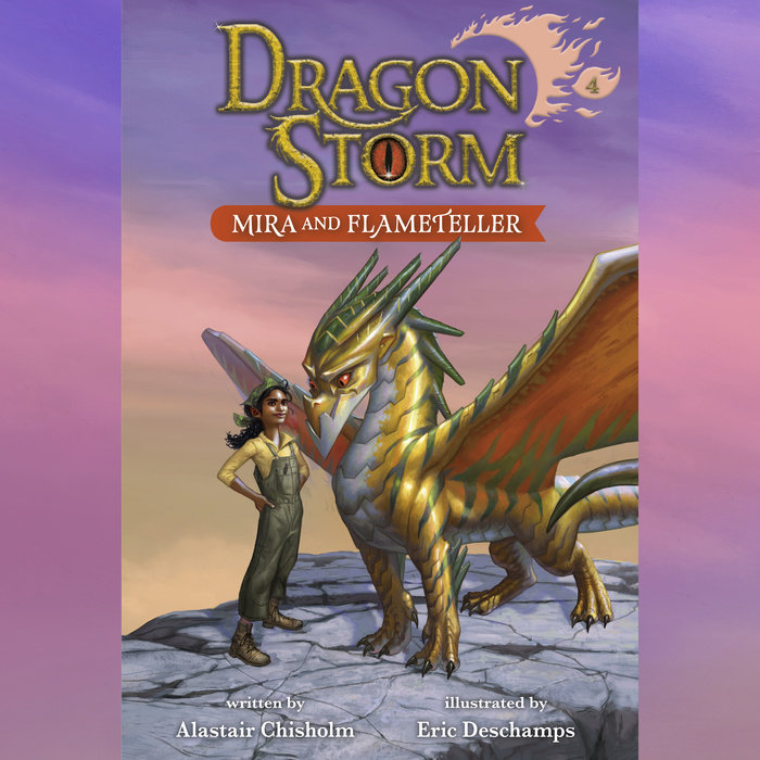 Dragon Storm #4: Mira and Flameteller Cover