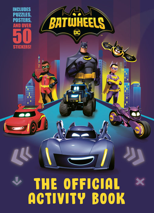 Cover of Batwheels: The Official Activity Book (DC Batman: Batwheels)