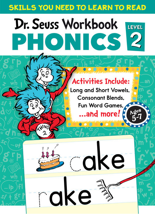 Cover of Dr. Seuss Phonics Level 2 Workbook