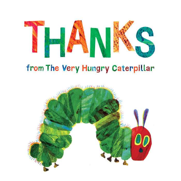 Thanks from The Very Hungry Caterpillar Cover