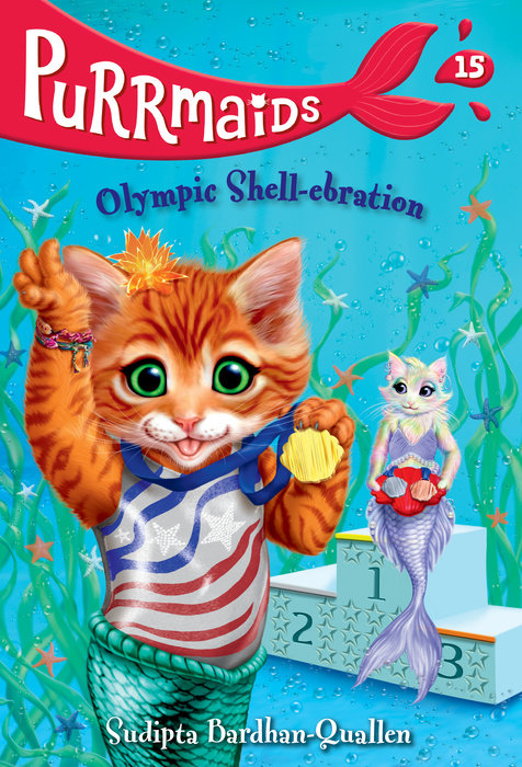 Cover of Purrmaids #15: Olympic Shell-ebration
