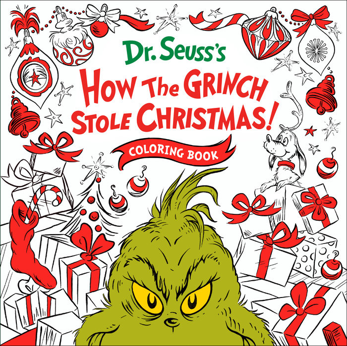 Cover of How the Grinch Stole Christmas! Coloring Book