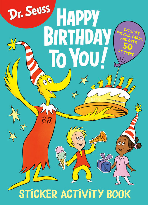 Cover of Dr. Seuss: Happy Birthday To You Sticker Activity Book
