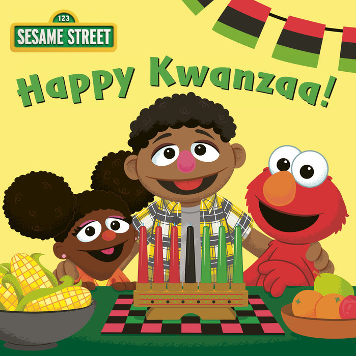 Cover of Happy Kwanzaa! (Sesame Street)