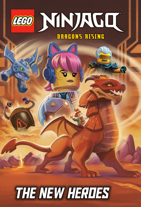Cover of The New Heroes (LEGO Ninjago: Dragons Rising)