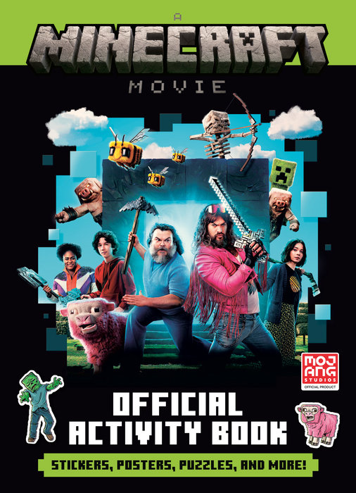 Cover of A MINECRAFT MOVIE Official Activity Book