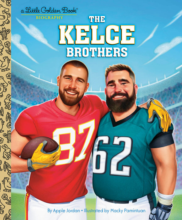 Cover of The Kelce Brothers: A Little Golden Book Biography