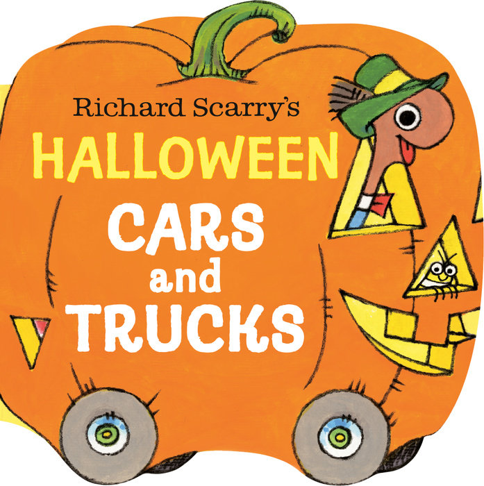 Cover of Richard Scarry\'s Halloween Cars and Trucks