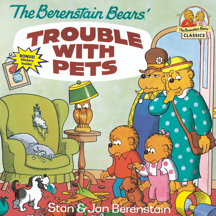 Cover of The Berenstain Bears\' Trouble with Pets