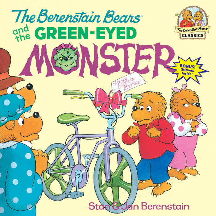 Cover of The Berenstain Bears and the Green-Eyed Monster