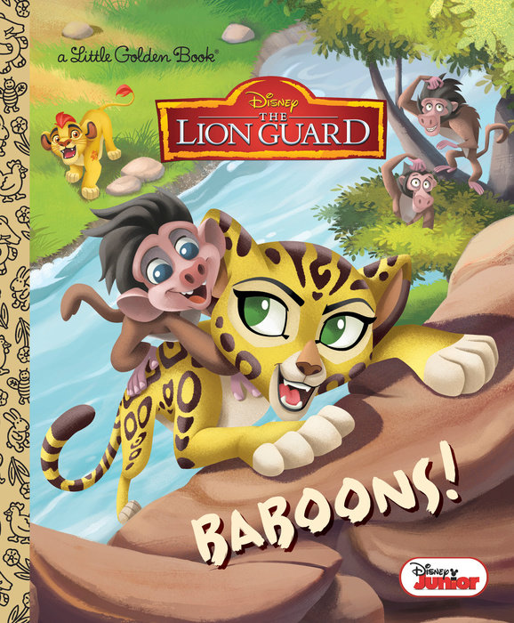 Cover of Baboons! (Disney Junior: The Lion Guard)