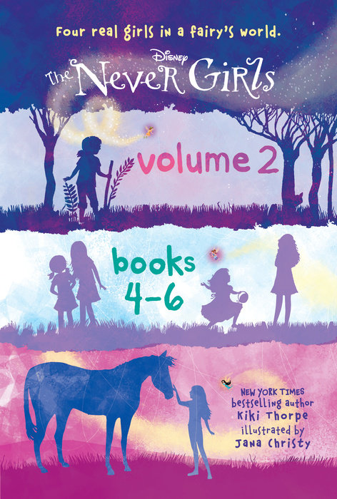 Cover of The Never Girls Volume 2: Books 4-6 (Disney: The Never Girls)