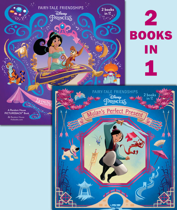Cover of Mulan\'s Perfect Present/Jasmine\'s New Friends (Disney Princess)