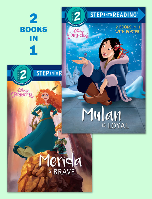 Cover of Mulan Is Loyal/Merida Is Brave (Disney Princess)