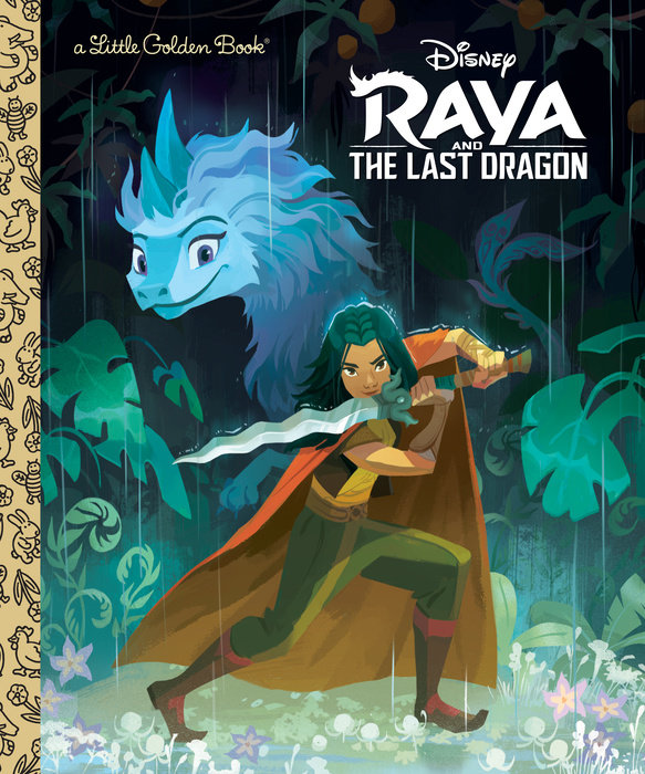 Cover of Raya and the Last Dragon Little Golden Book (Disney Raya and the Last Dragon)