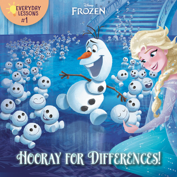 Cover of Everyday Lessons #1: Hooray for Differences! (Disney Frozen)