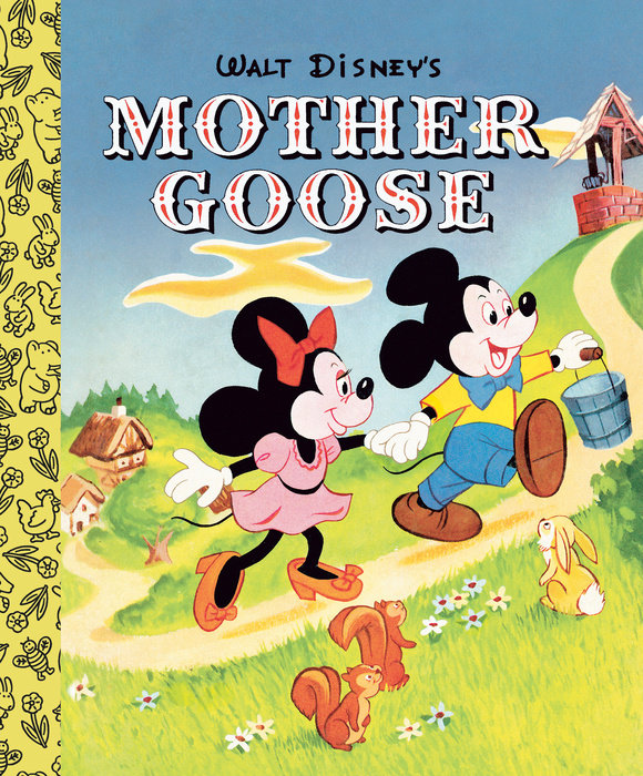 Cover of Walt Disney\'s Mother Goose Little Golden Board Book (Disney Classic)