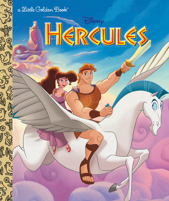 Cover of Hercules Little Golden Book (Disney Classic)