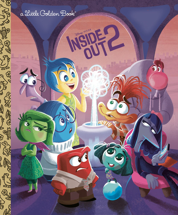Cover of Disney/Pixar Inside Out 2 Little Golden Book