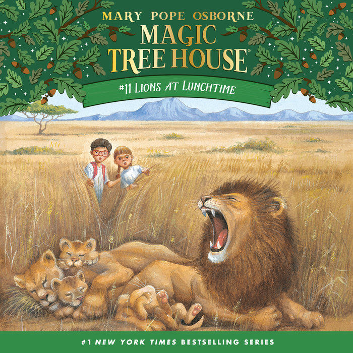 Lions at Lunchtime by Mary Pope Osborne Penguin Random House Audio